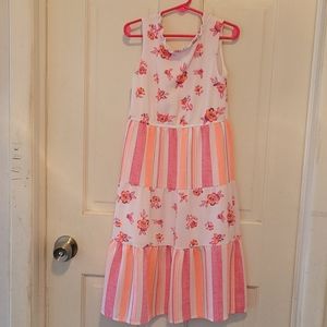 Neón summer dress for girls